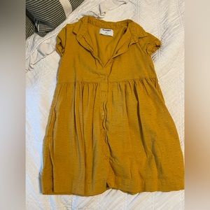 Kid yellow dress XS